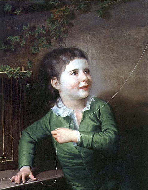 Boy with Kite